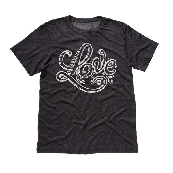 Love T-shirt (Charcoal - Unisex)